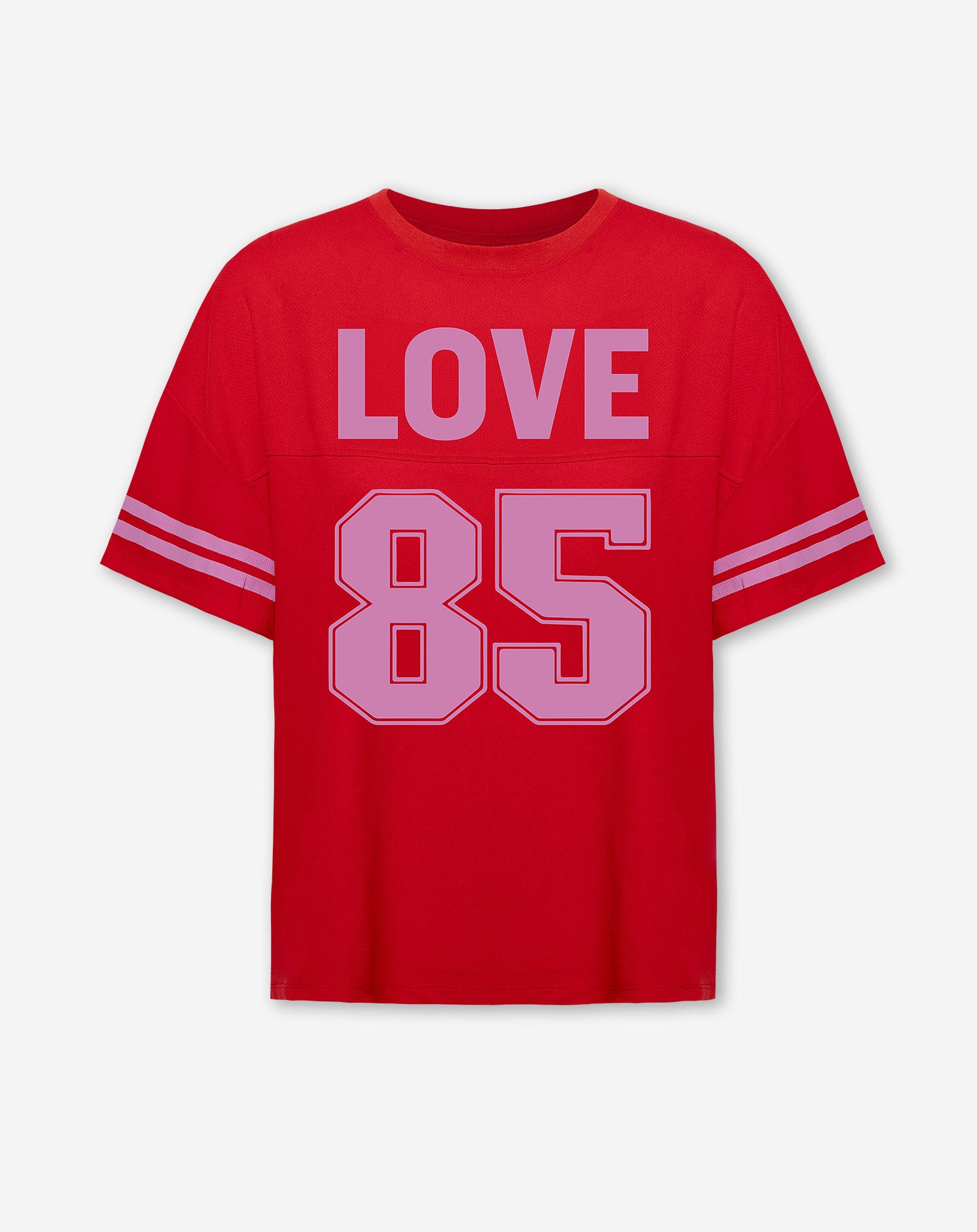 LOVE SPORTS OVERSIZED TEE RED