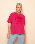 STUDIO MW OVERSIZED TEE ACID PINK