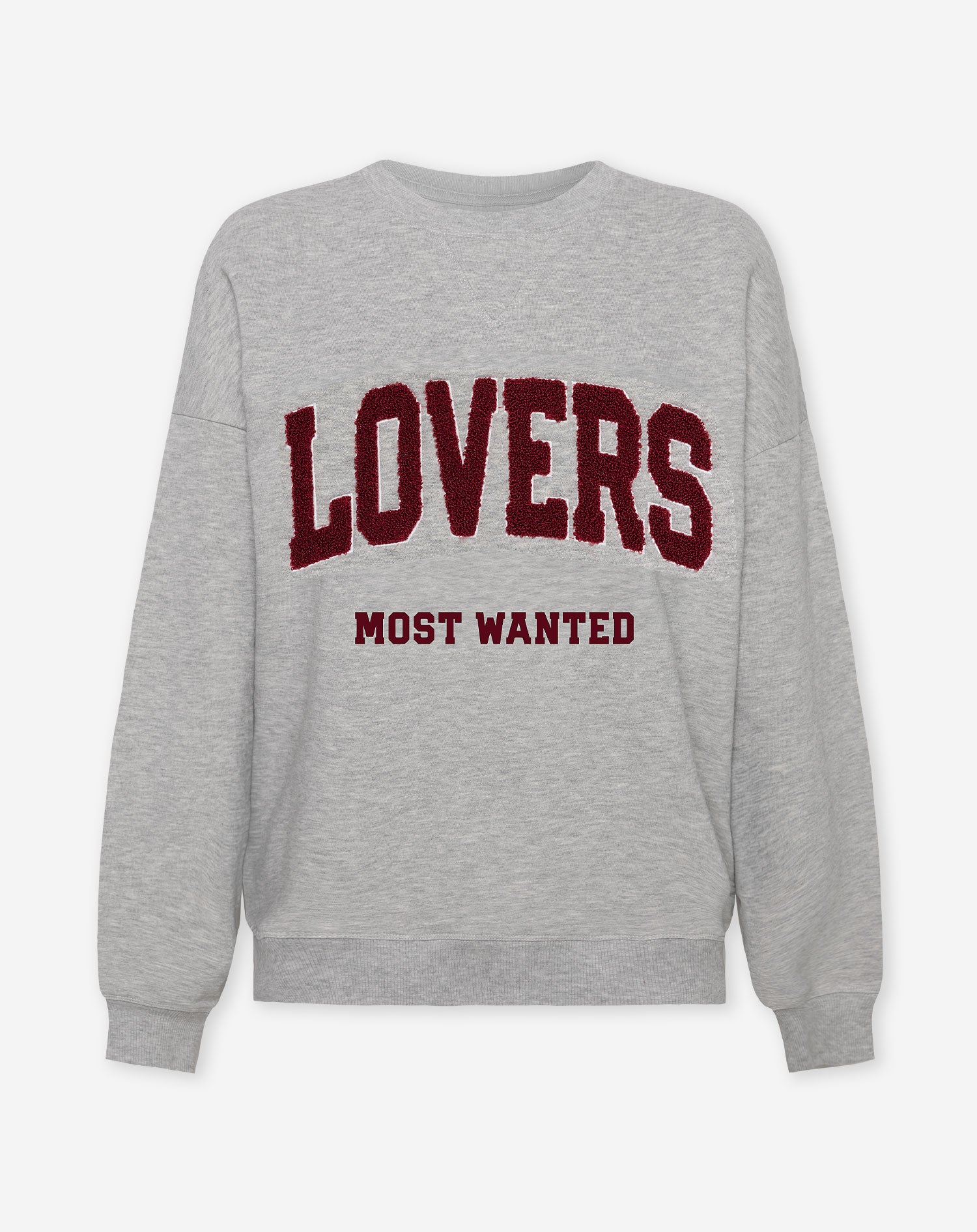 LOVERS TOWELING SWEATER LIGHT GREY