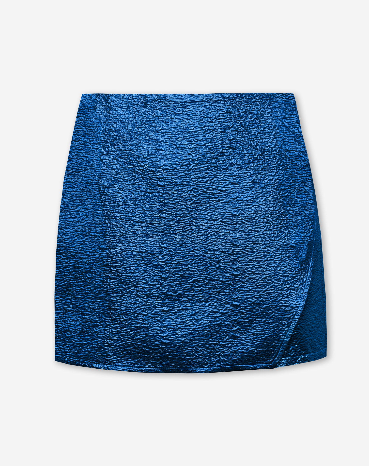 DONNA METALLIC SKORT ROYAL BLUE