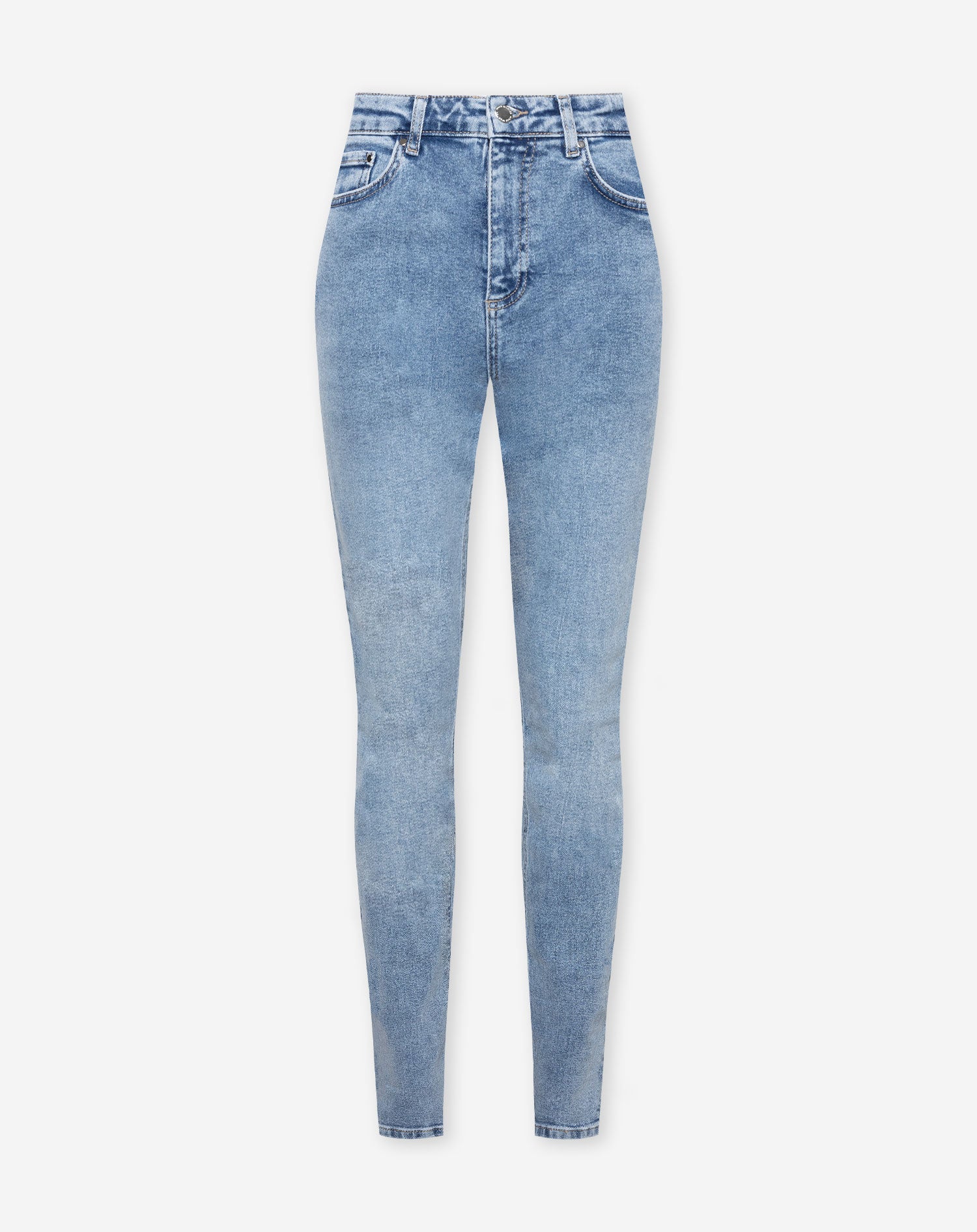 SKINNY JEANS MID BLUE