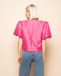 JADE PUFF SLEEVE BLAZER PINK