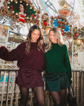DAISY KNOTTED SKORT GREEN