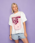 BLISS OVERSIZED TEE PINK
