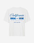 SOCIAL SCENE OVERSIZED TEE CRÈME