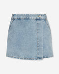 NORE DENIM SKORT LIGHT BLUE