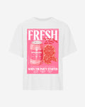 FRESH OVERSIZED TEE CREAM
