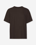 LONG BASIC OVERSIZED TEE DIEP BRUIN