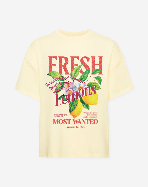 LEMONS OVERSIZED TEE BOTERGEEL