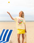 LEMONS OVERSIZED TEE BUTTER YELLOW