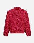 SHELL JACQUARD BOMBER ROOD