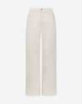 COMFORT WIDE LEG JEANS CRÈME