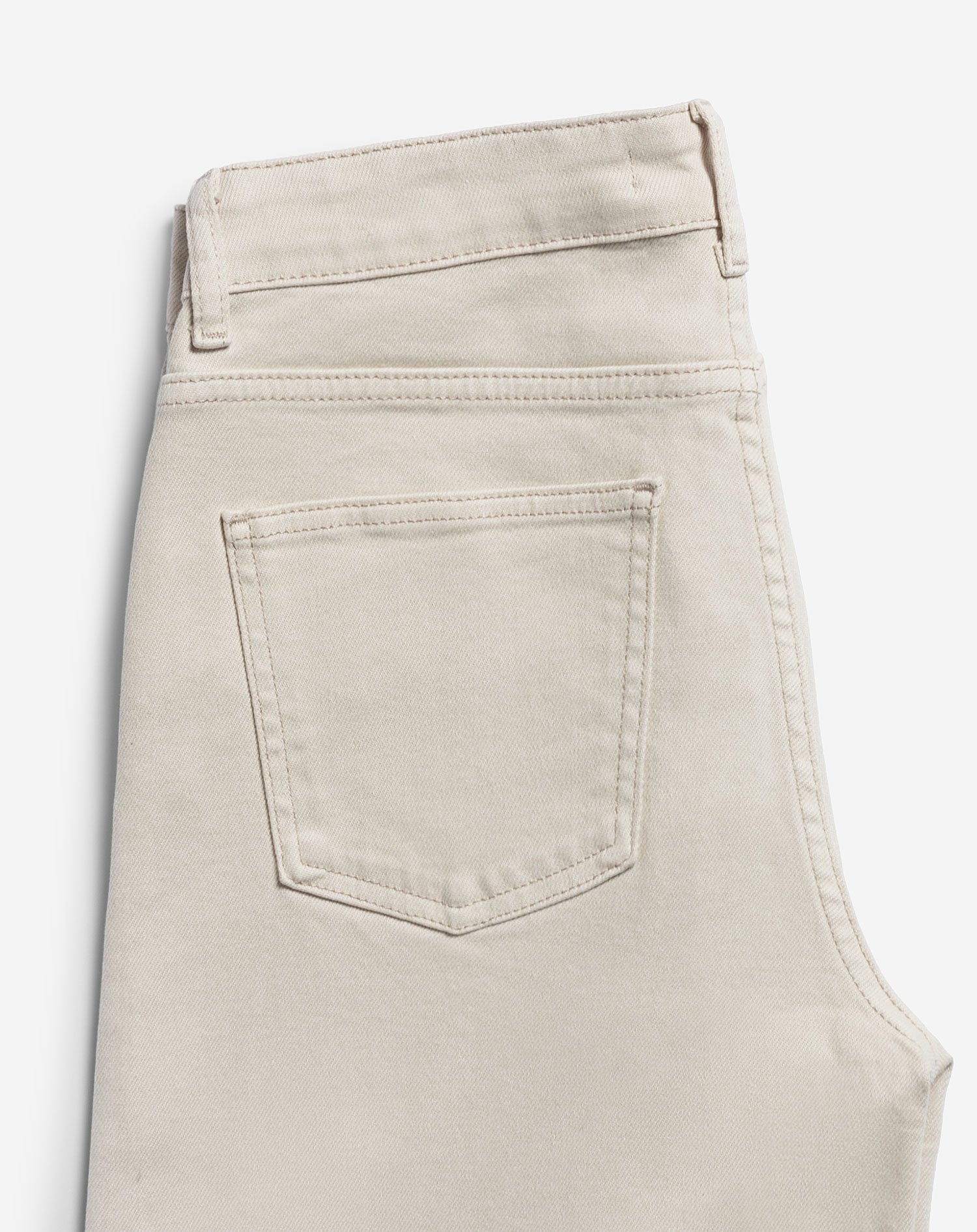 COMFORT WIDE LEG JEANS CRÈME