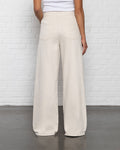 COMFORT WIDE LEG JEANS CRÈME
