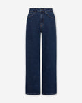 COMFORT WIDE LEG JEANS DARK BLUE