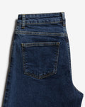 COMFORT WIDE LEG JEANS DARK BLUE