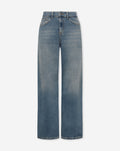COMFORT WIDE LEG JEANS VINTAGE BLUE