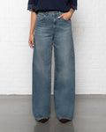 COMFORT WIDE LEG JEANS VINTAGE BLUE