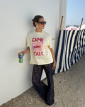CAPRI SUMMER OVERSIZED TEE BUTTER YELLOW