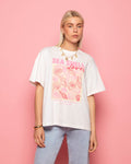 SHELLS OVERSIZED TEE CRÈME