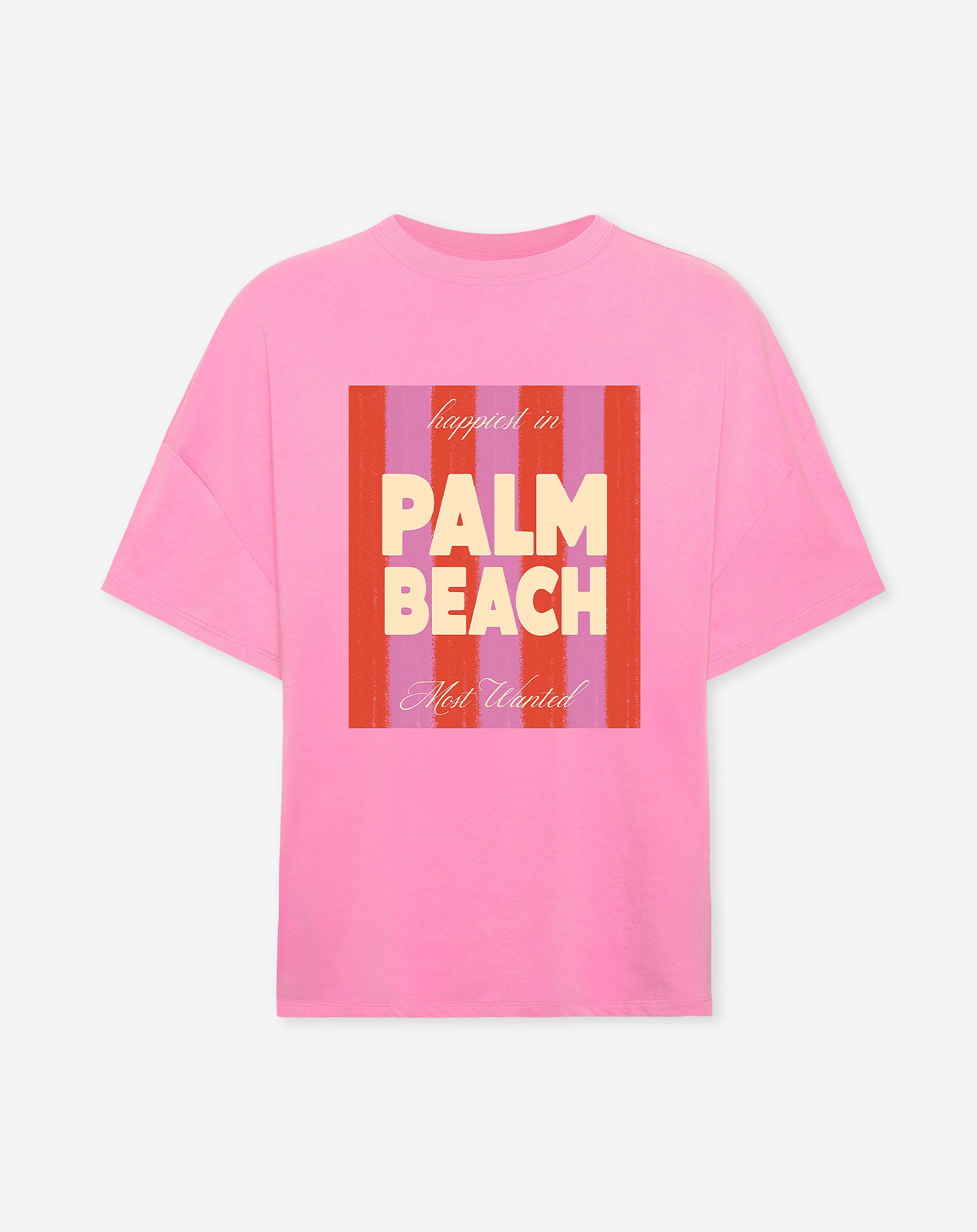 Palm Beach Pink Palm Angels Shirt Palm Angels Palm Beach Heart