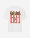 AMORE OVERSIZED TEE CREAM