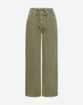 LOTTE BAGGY JEANS DONKER OLIJFGROEN