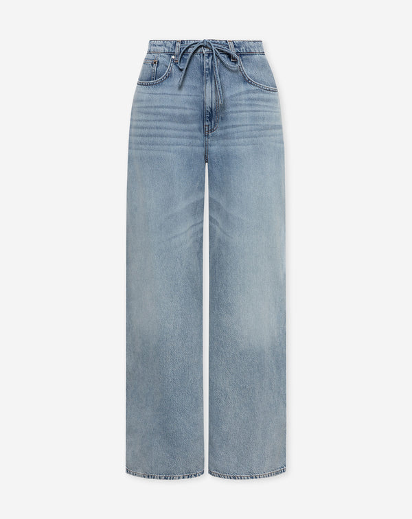 LOTTE BAGGY JEANS MID BLAUW