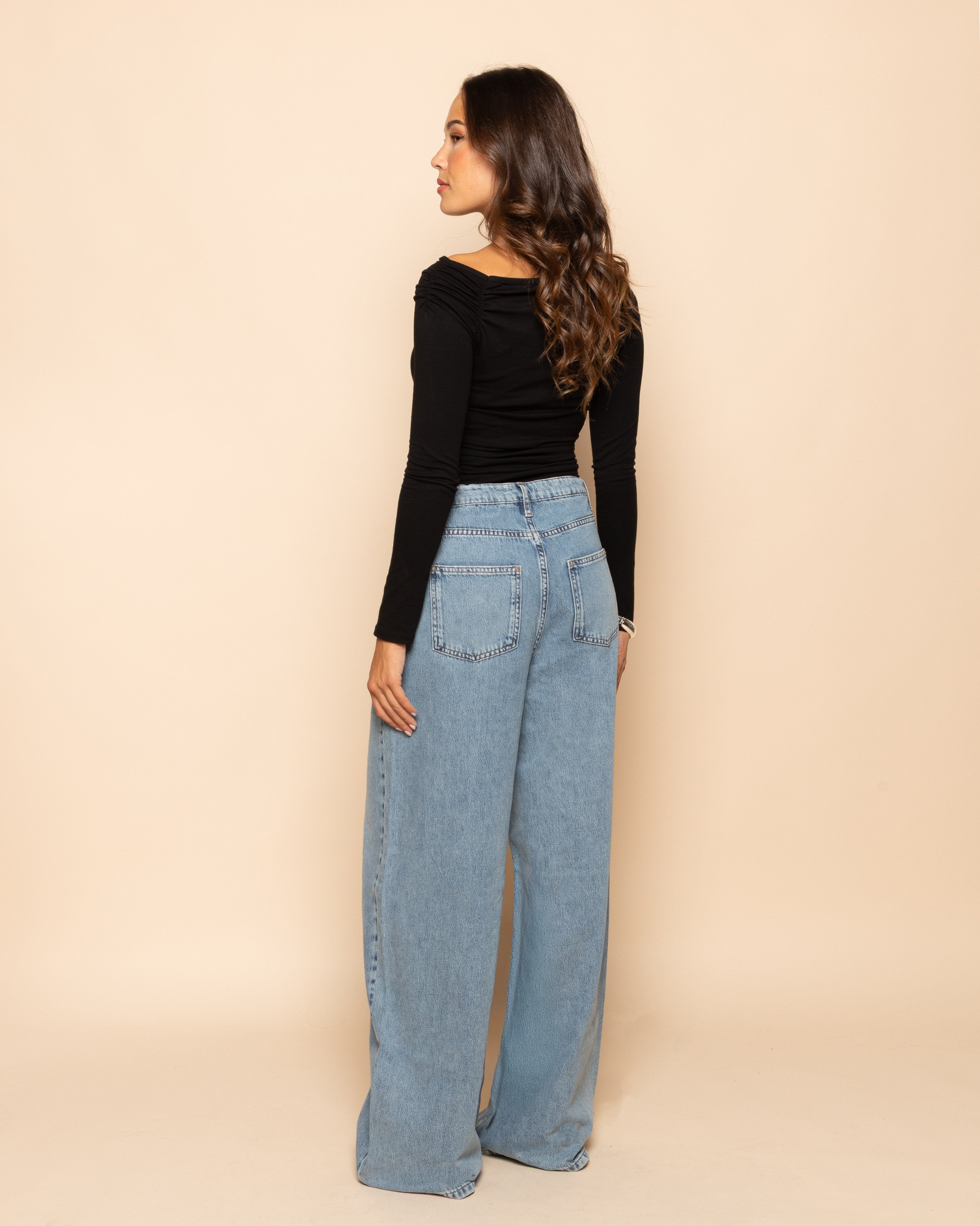 minimum´`* LOTTE BAGGY JEANS MID BLAUW | Most Wanted