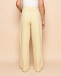 SIERRA WIDE LEG JEANS BUTTER YELLOW