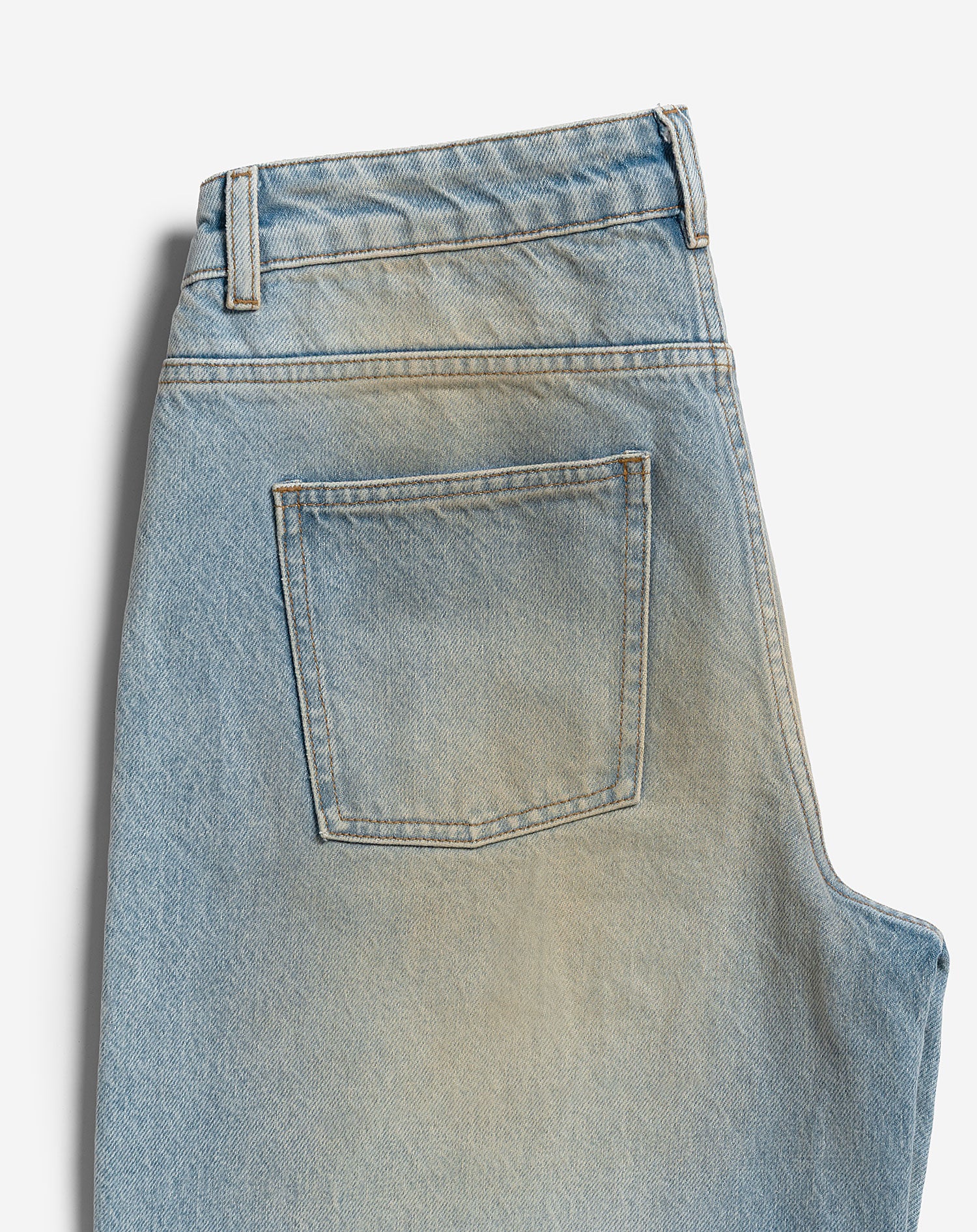SIERRA WIDE LEG JEANS DIRTY BLAUW