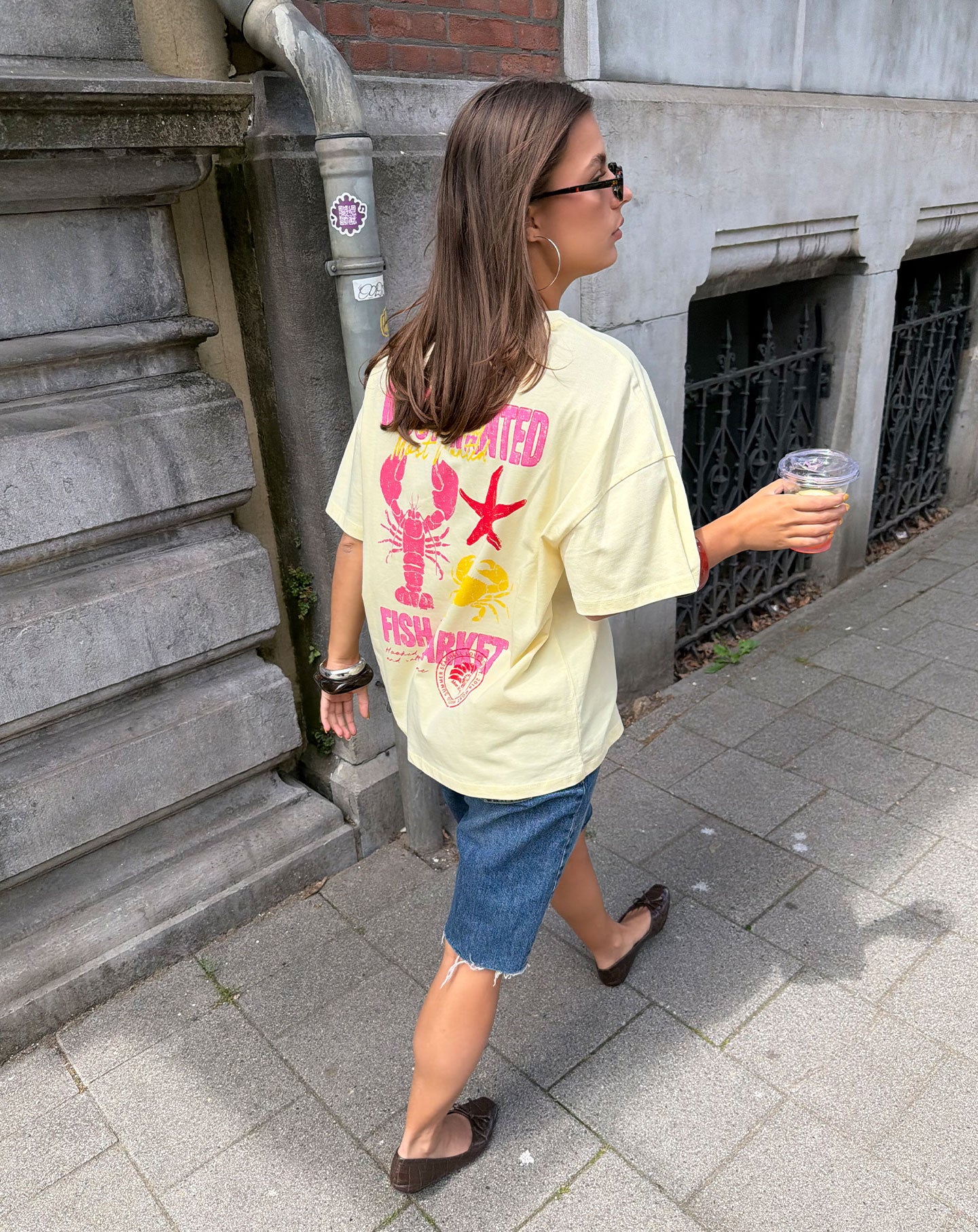 FISH MARKET OVERSIZED TEE BOTERGEEL