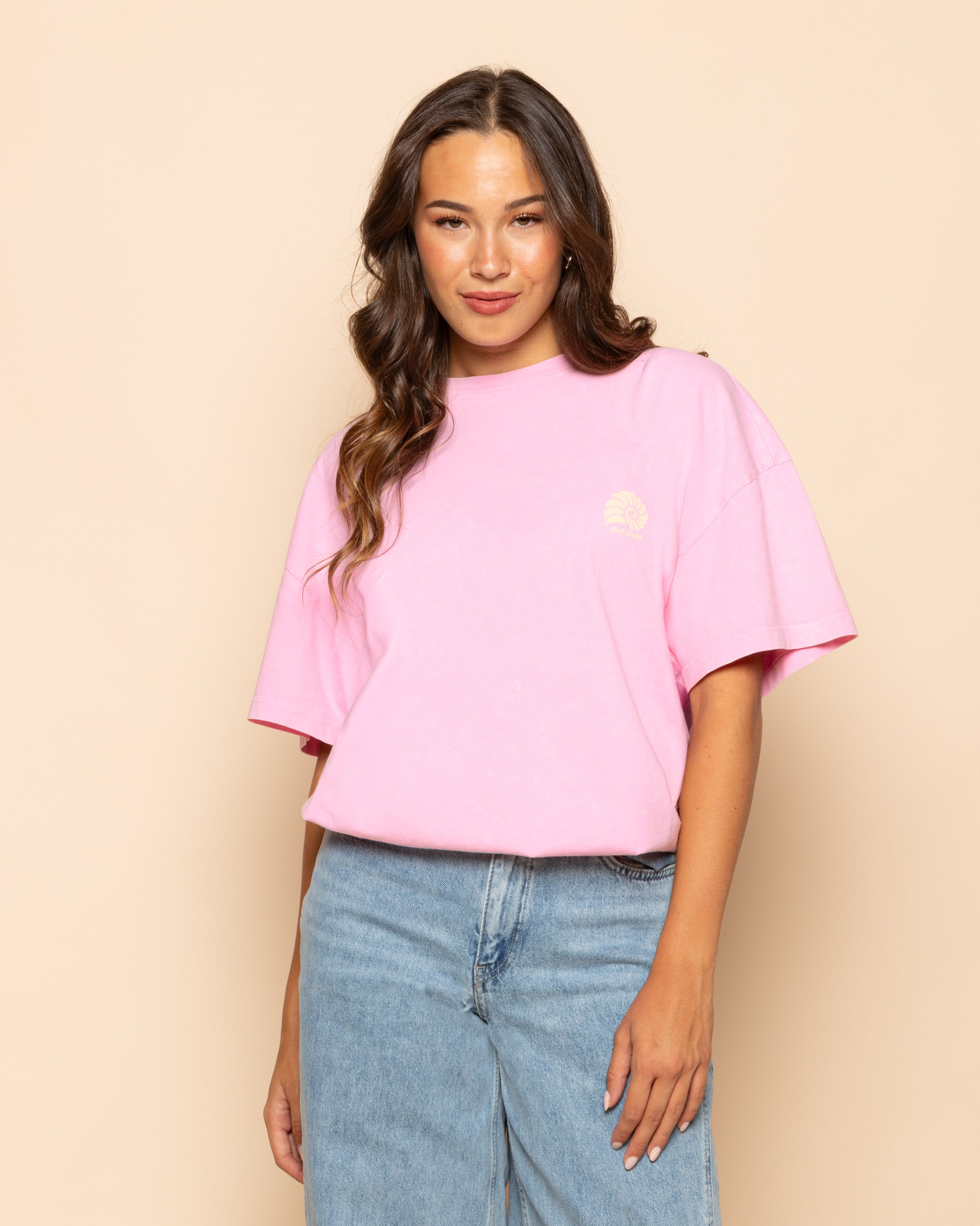 SARDINES OVERSIZED TEE ACID ROZE