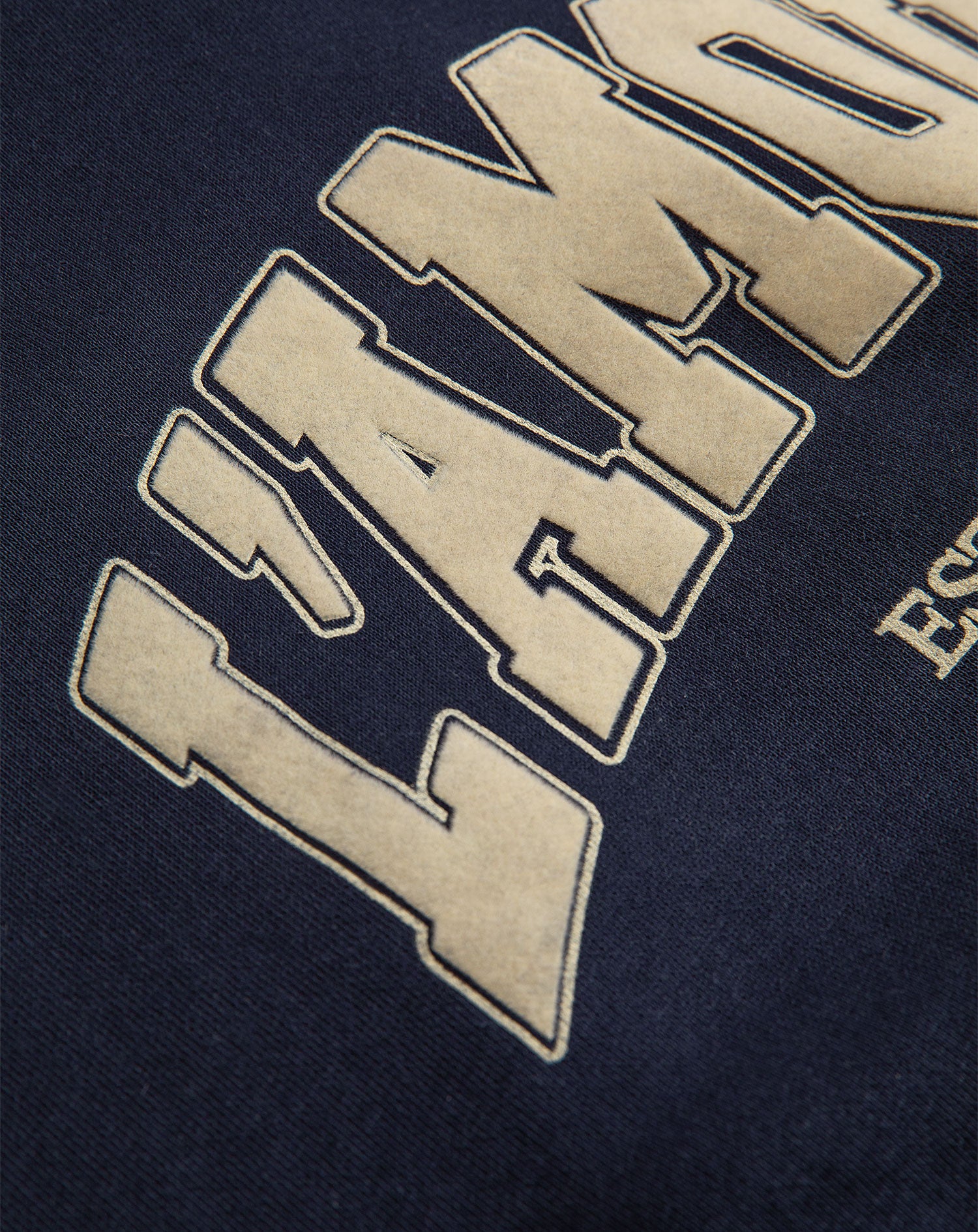 L'AMOUR BUBBLE HEM SWEATER NAVY