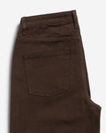 VICKY STUD WIDE LEG JEANS BRUIN