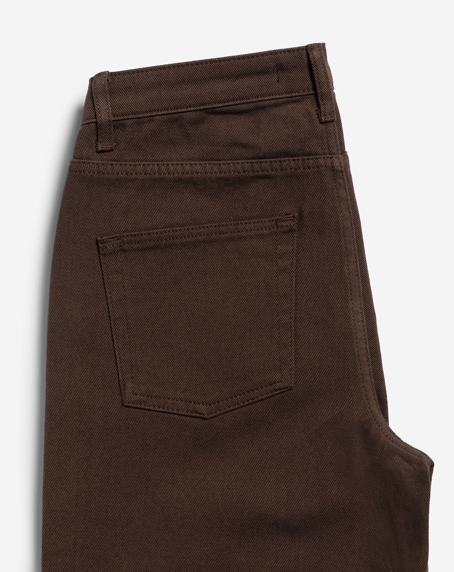 VICKY STUD WIDE LEG JEANS BRUIN