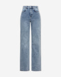 STUD BOOTCUT JEANS BLAUW