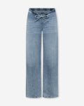 CORD WIDE LEG JEANS MATERNITY BLUE