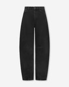 BARREL LEG JEANS BLACK