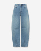 BARREL LEG JEANS BLUE