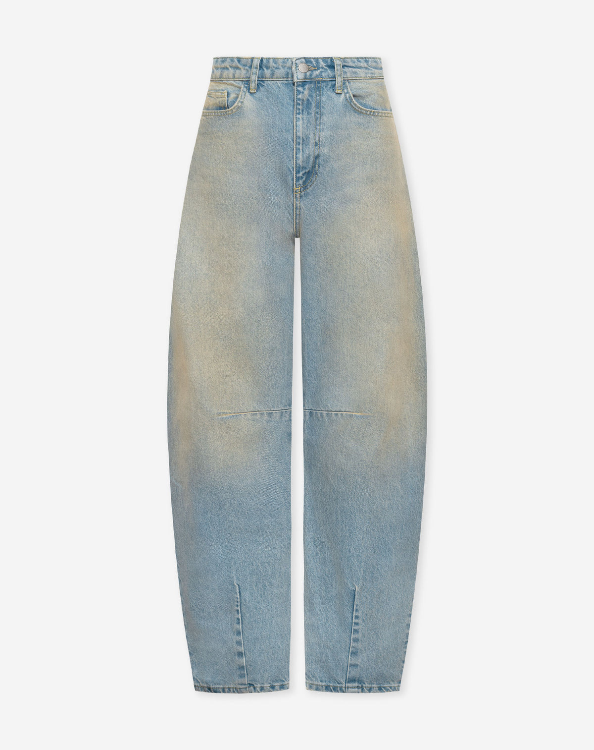 BARREL LEG JEANS DIRTY BLUE