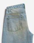 BARREL LEG JEANS DIRTY BLUE