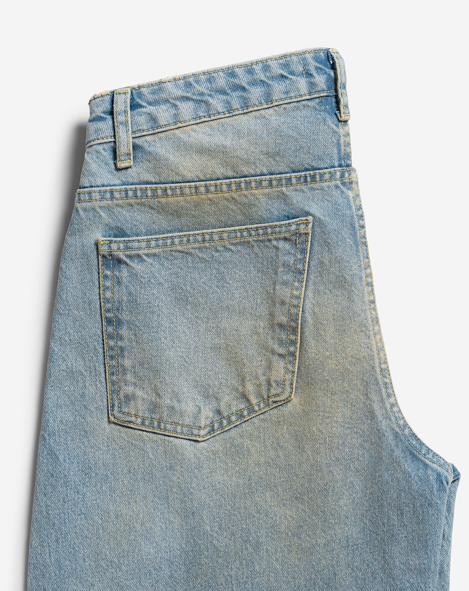 BARREL LEG JEANS DIRTY BLUE