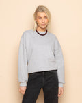 RESORT SWEATER GRIJS MELANGE