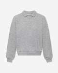 POLO SWEATER GREY MELANGE