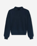 POLO SWEATER MARINEBLAUW