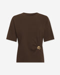 BROCHE TEE BROWN