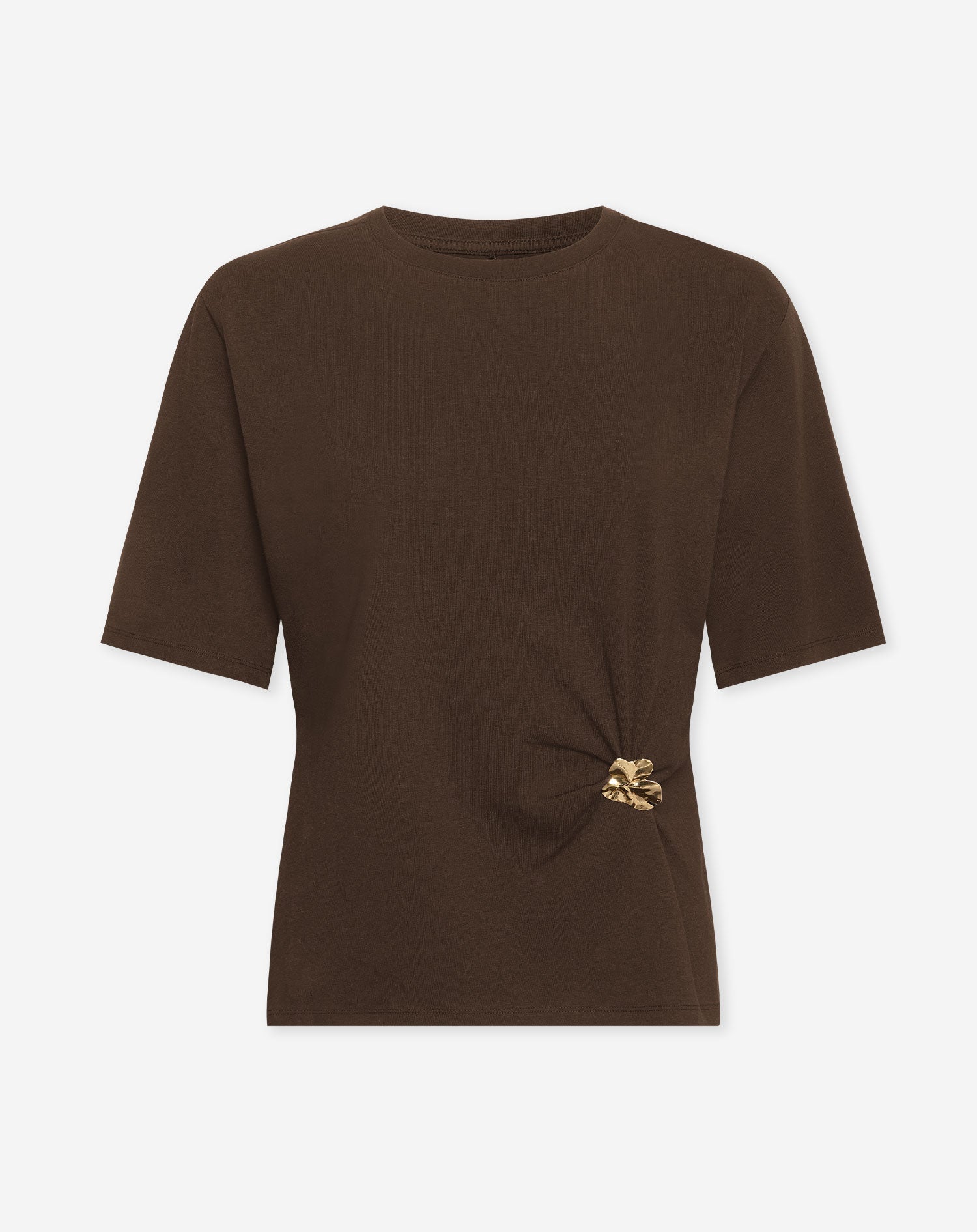 BROCHE TEE BROWN