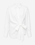 SALLY OVERSIZED WRAP BLOUSE WIT