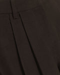 LORNA PLEATED WIDE LEG PANTALON BRUIN